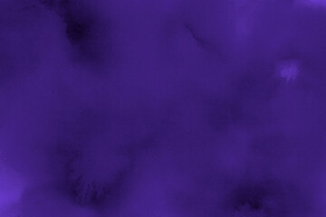 Watercolor dark purple texture background