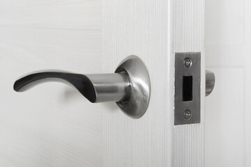 Metal door handle