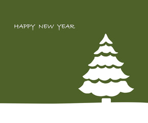 christmas tree card,abstract tree,merry christmas,happy new year,snow,winter