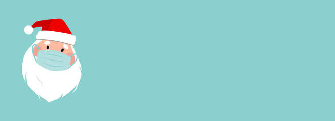 Nikolaus mit Corona Maske