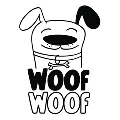 Funny cartoon doodle vecto. Hand drawn illustration.