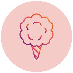 Cotton Candy Icon