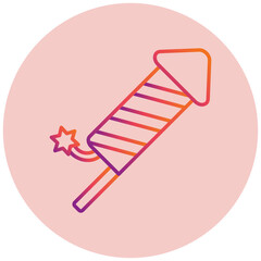 Fireworks Rocket Icon