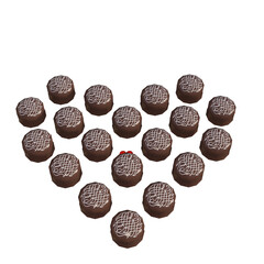 chocolat hearts