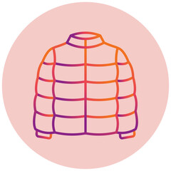 Puffer Jacket Icon