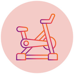 Stationary bike Icon