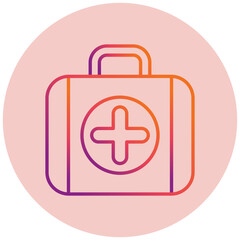 Obraz premium First Aid Kit Icon