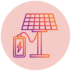 Solar panel Icon