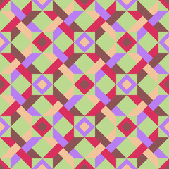 Hidden star quilt seamless pattern
