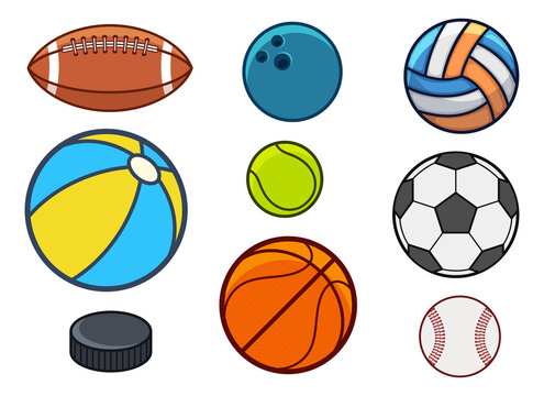 Sport ball vector design illustration isolated on white background