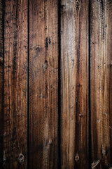 Rustic brown planks wooden background