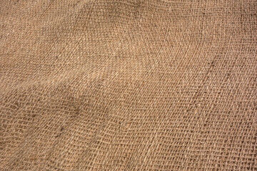 Burlap jute canvas vintage large mesh texture background