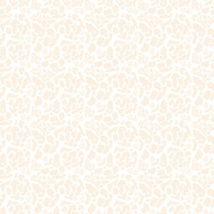 Watercolor pattern with animalistic beige spots