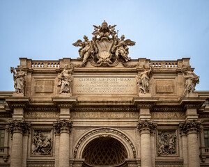 Obraz premium triumphal arch in Rome, Italy