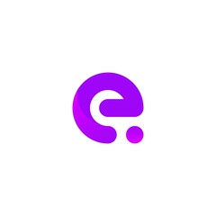 Letter Initial E Logo Design Template