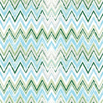 Seamless Chevron Design Pattern for Fabric and Textile Print