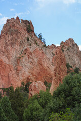Fototapeta premium Garden of the Gods Colorado Mountains 