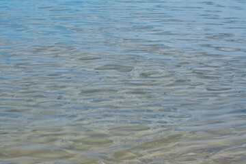 Surface of sea as background, closeup view