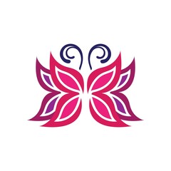 Beauty Butterfly icon design
