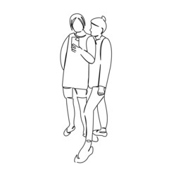 two girls are photographed on the phone