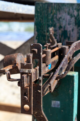 old rusty scale