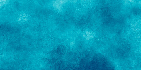 Fototapeta na wymiar Abstract blue turquoise background. Blue lime grungy wall backdrop or texture