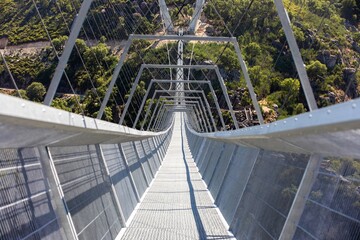 516 Arouca, the largest pedestrian suspension bridge in the world, Portugal