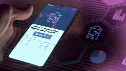 souscrire à un dispositif loueur en meublé non professionnel LMNP,   lmnp sur smartphone.
