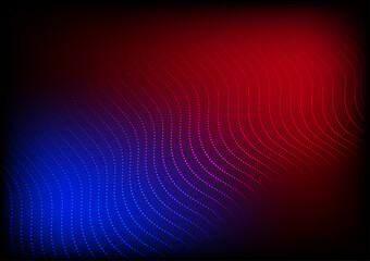Wavy line network abstract background