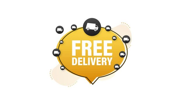 Set Quote frames. Blank template with print information design quotes. Motion graphics .