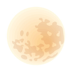 moon icon isolated