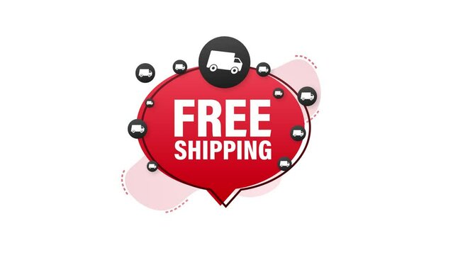 Set Quote frames. Blank template with print information design quotes. Motion graphics .