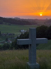 Hergiswil bei Wildsau in der Schweiz
