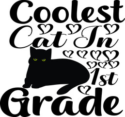 Cat SVG Design, Cat Design, Cat SVG Bundle, Cat T-shirt Design