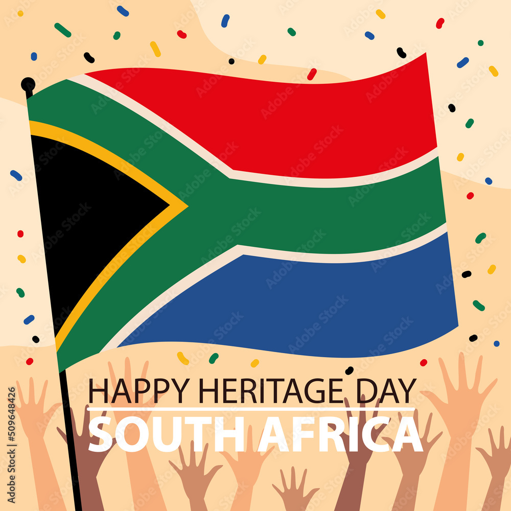 Poster Heritage Day Africa South Africa