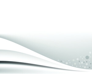 Abstract white monochrome vector background