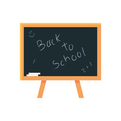 back to school chalkboard