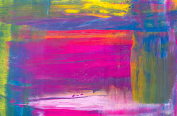 TAPIZ PINTURA CON ESPÁTULA MULTICOLOR 