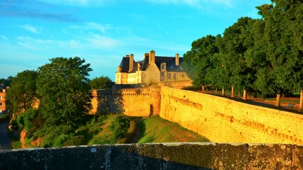 Photo sur Plexiglas Turquoise château