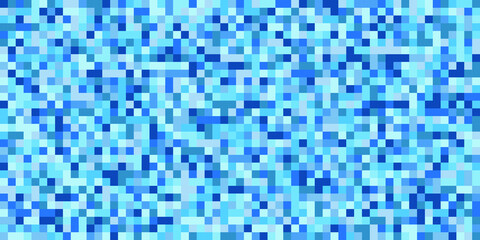 Blue Geometric grid background Modern technology abstract vector texture with squares