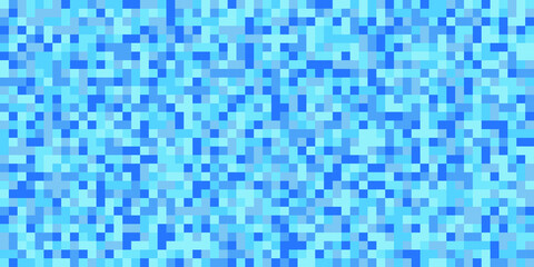 Blue Geometric grid background Modern technology abstract vector texture with squares