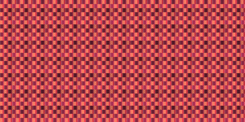 Colorful pixel mosaic abstract seamless geometric grid background