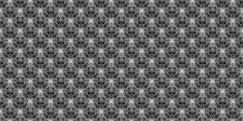 Dark black pixel mosaic abstract seamless geometric grid background