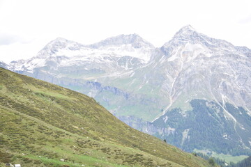 Fototapeta premium Bergpanorma