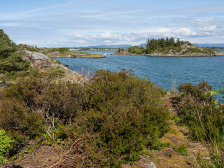 Fototapeta na wymiar Landschaft bie Stavanger in Norwegen