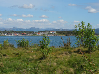 Landschaft bie Stavanger in Norwegen