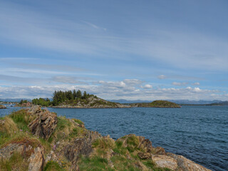 Landschaft bie Stavanger in Norwegen