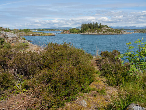 Landschaft bie Stavanger in Norwegen
