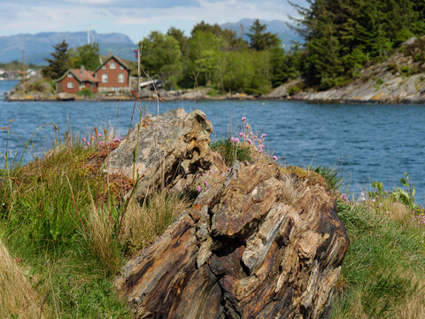 Landschaft bie Stavanger in Norwegen