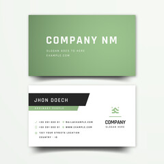 mdern business card template